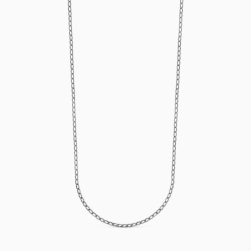 Medium Dark Silver TOUS Chain oval Chain