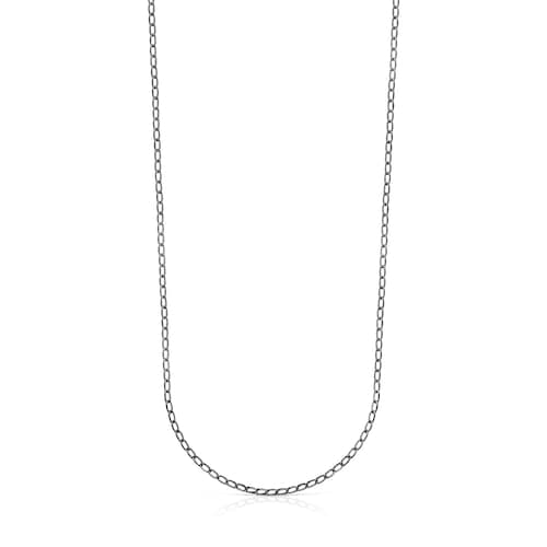Medium Dark Silver TOUS Chain oval Chain image number 0