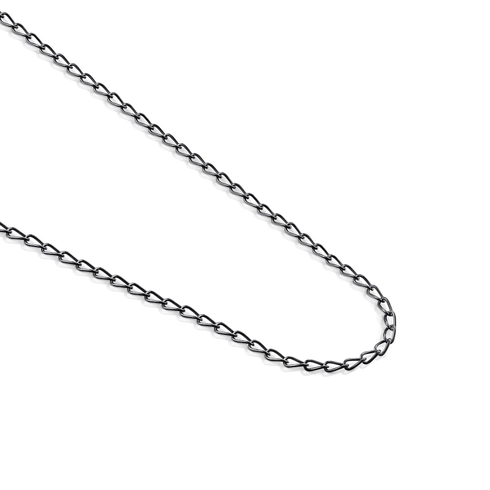 Medium Dark Silver TOUS Chain oval Chain