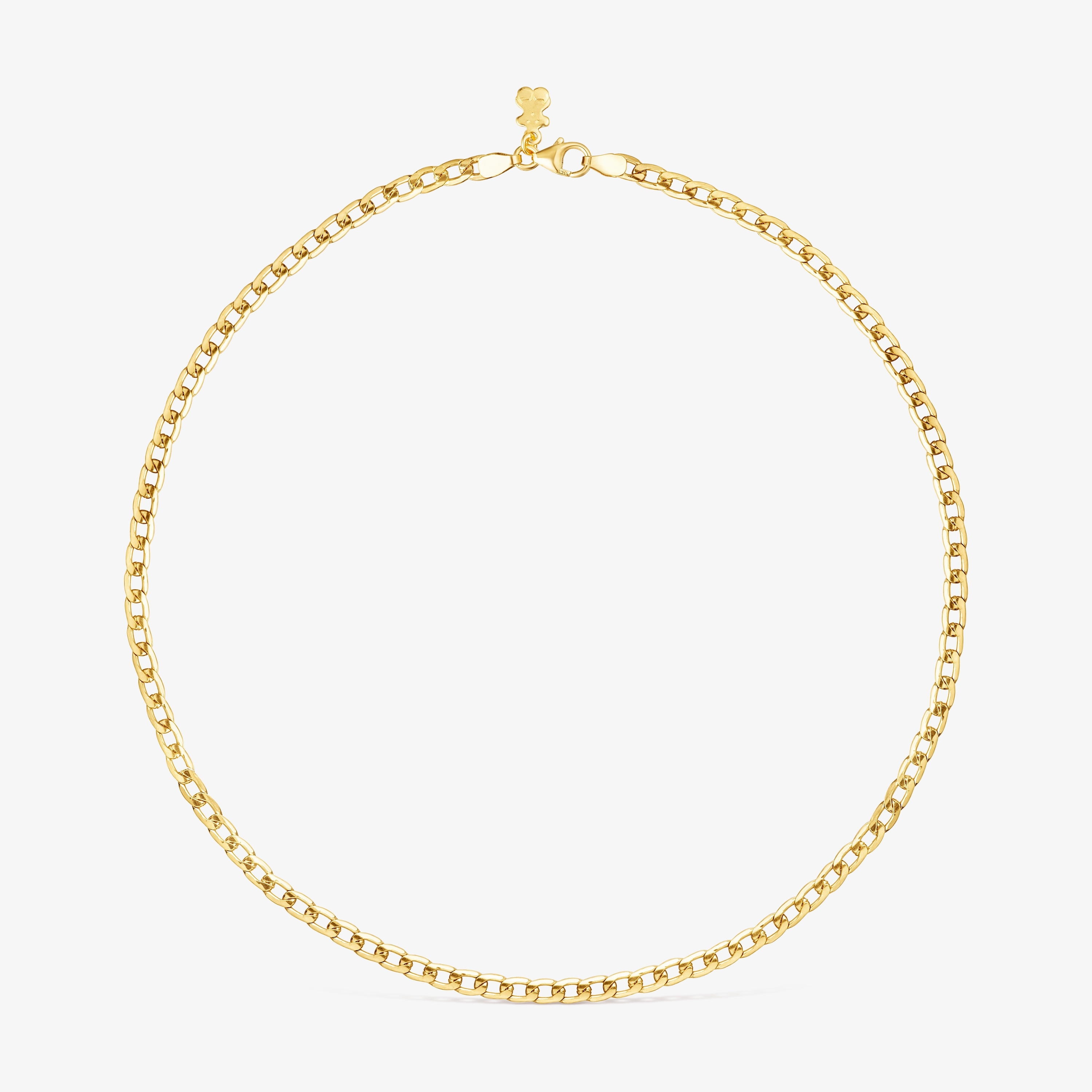 Curb-chain Choker with 18K gold vermeil TOUS Chain