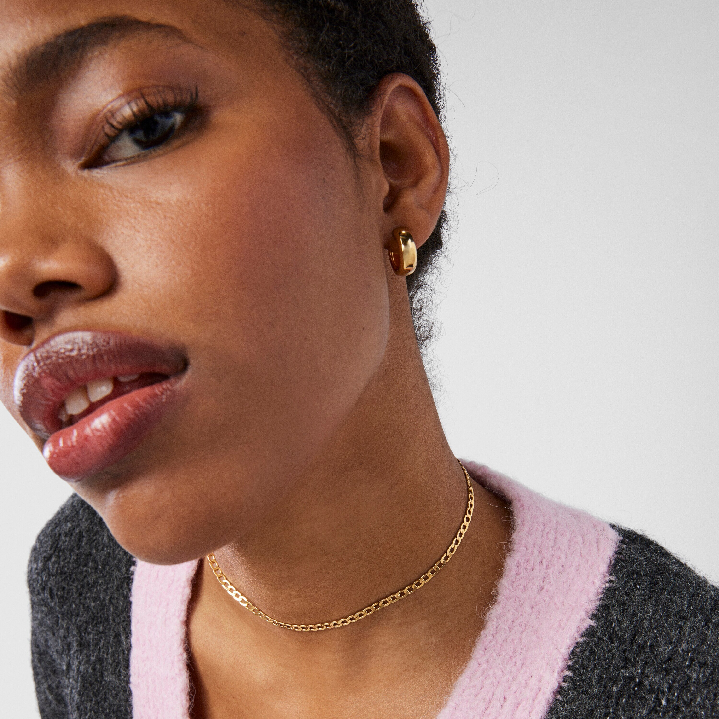 Curb-chain Choker with 18kt gold plating over silver TOUS Chain