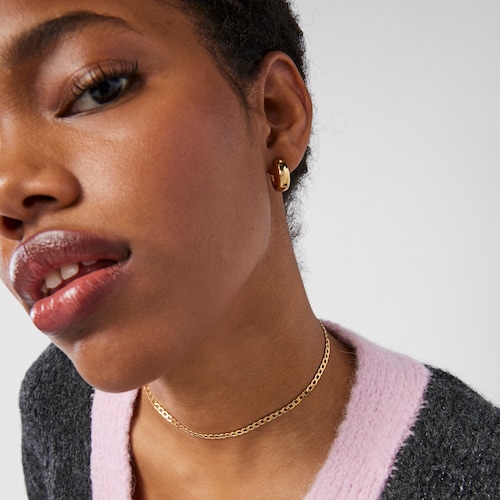 Curb-chain Choker with 18kt gold plating over silver TOUS Chain