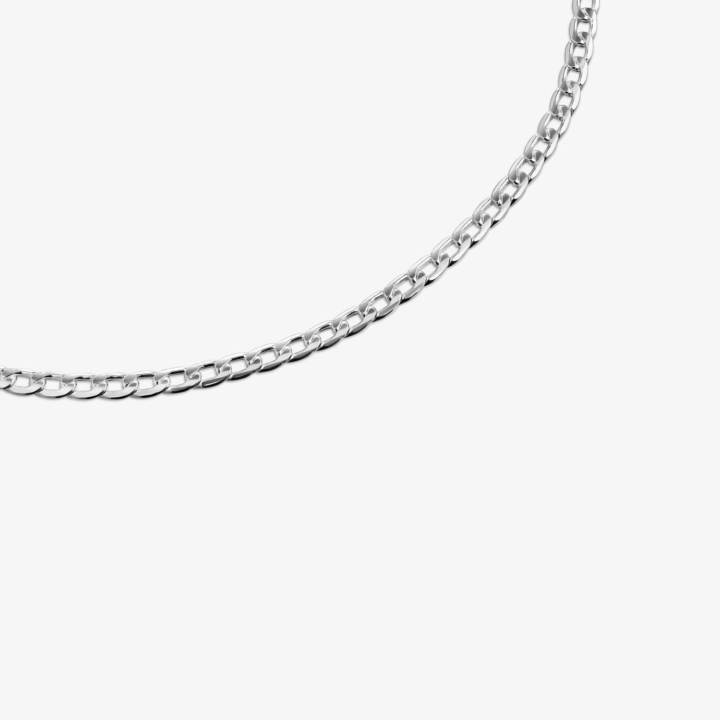 Silver curb-chain Choker TOUS Chain