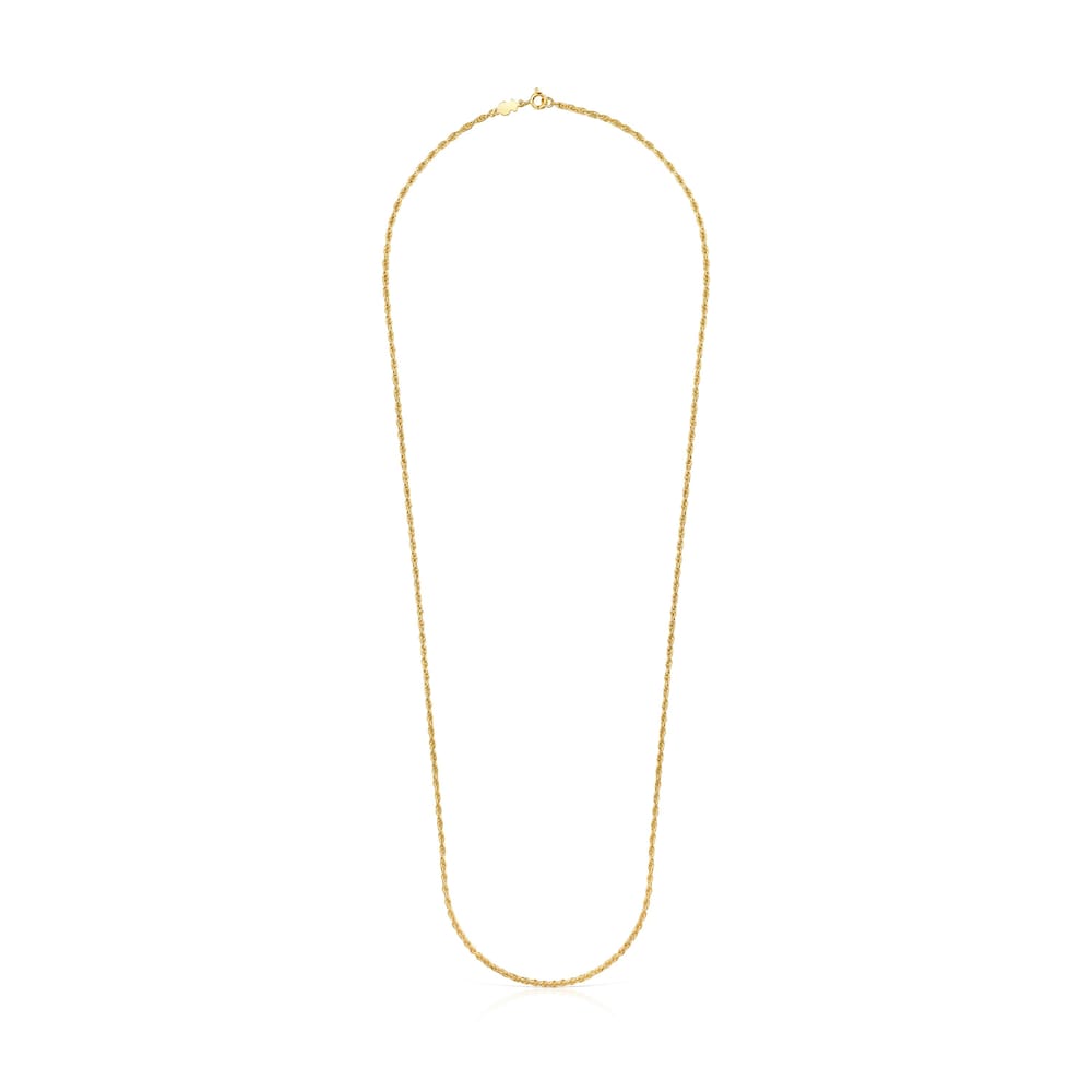 Medium Silver Vermeil TOUS Chain cord Chain