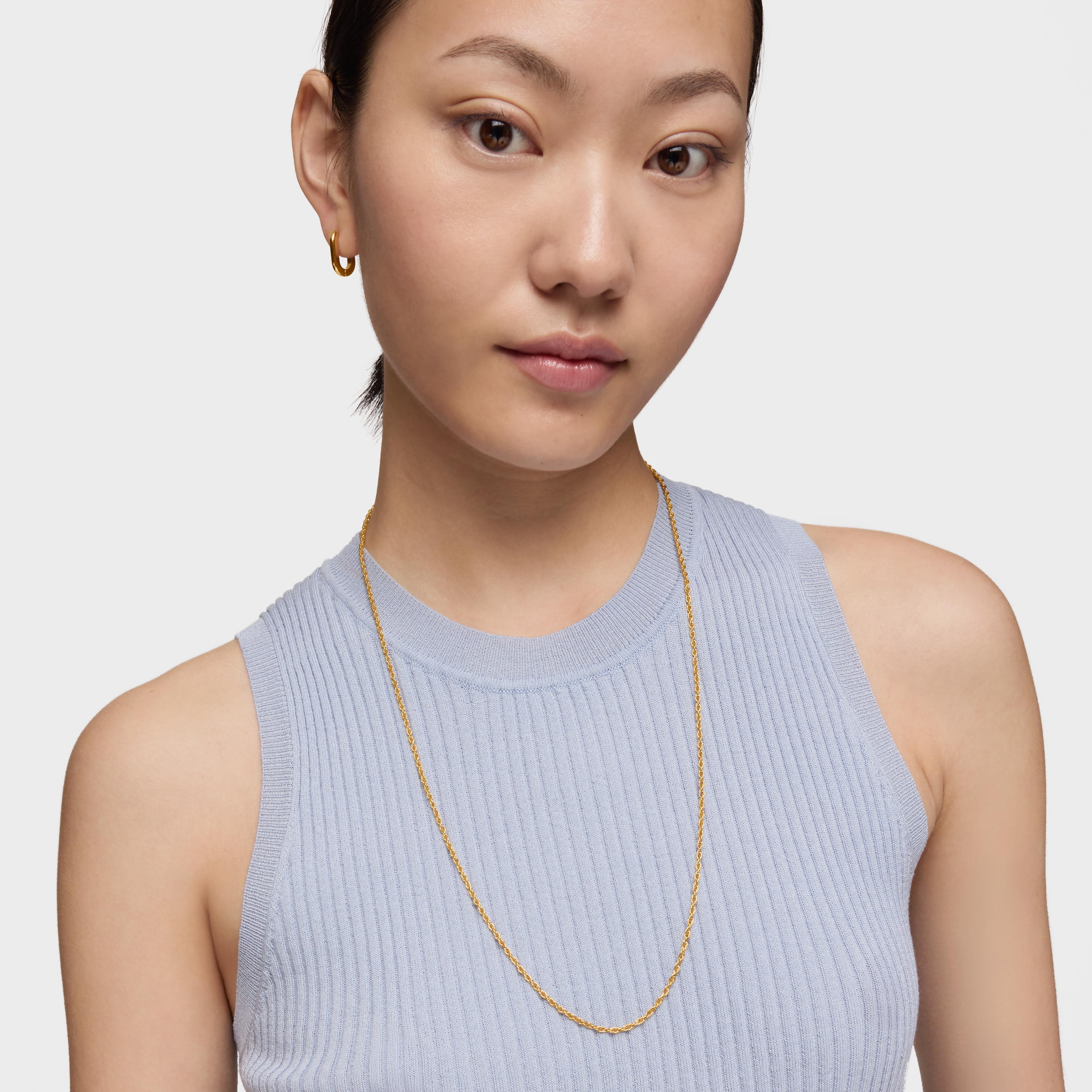 Medium Silver Vermeil TOUS Chain cord Chain