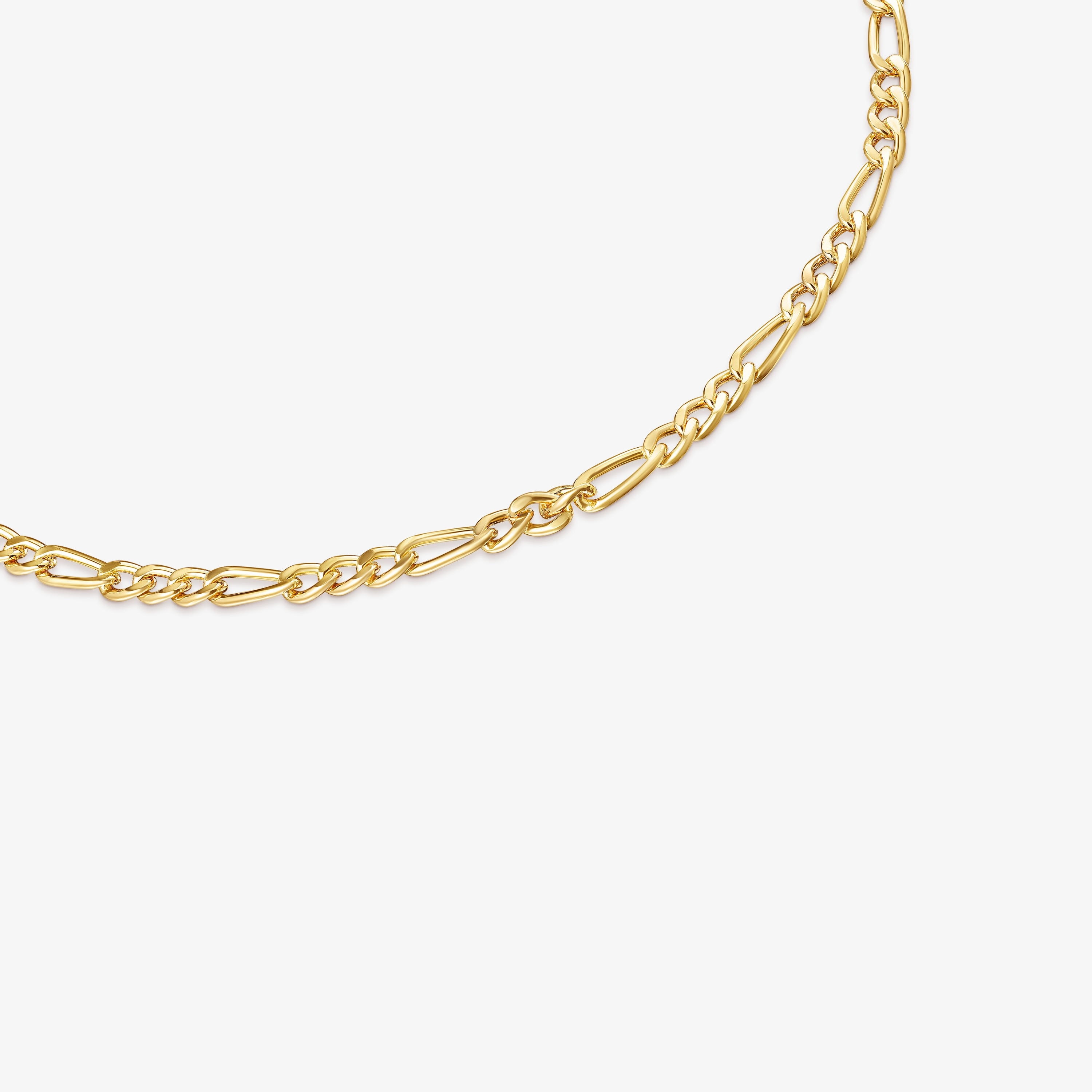 Mixed curb-chain Choker with 18K gold vermeil TOUS Chain