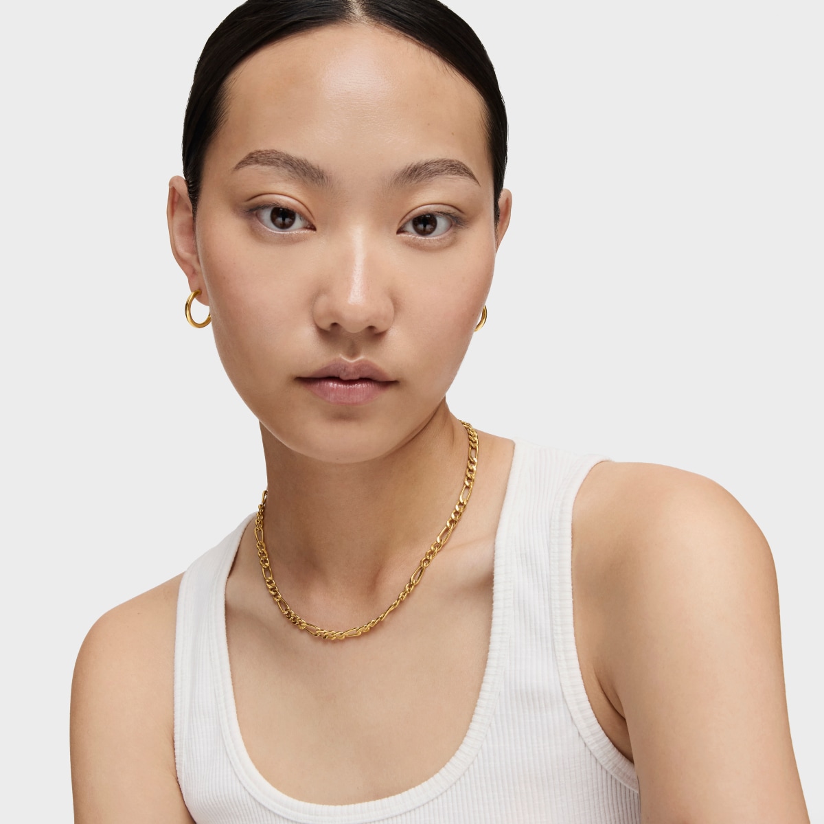 Mixed curb-chain Choker with 18kt gold plating over silver TOUS Chain