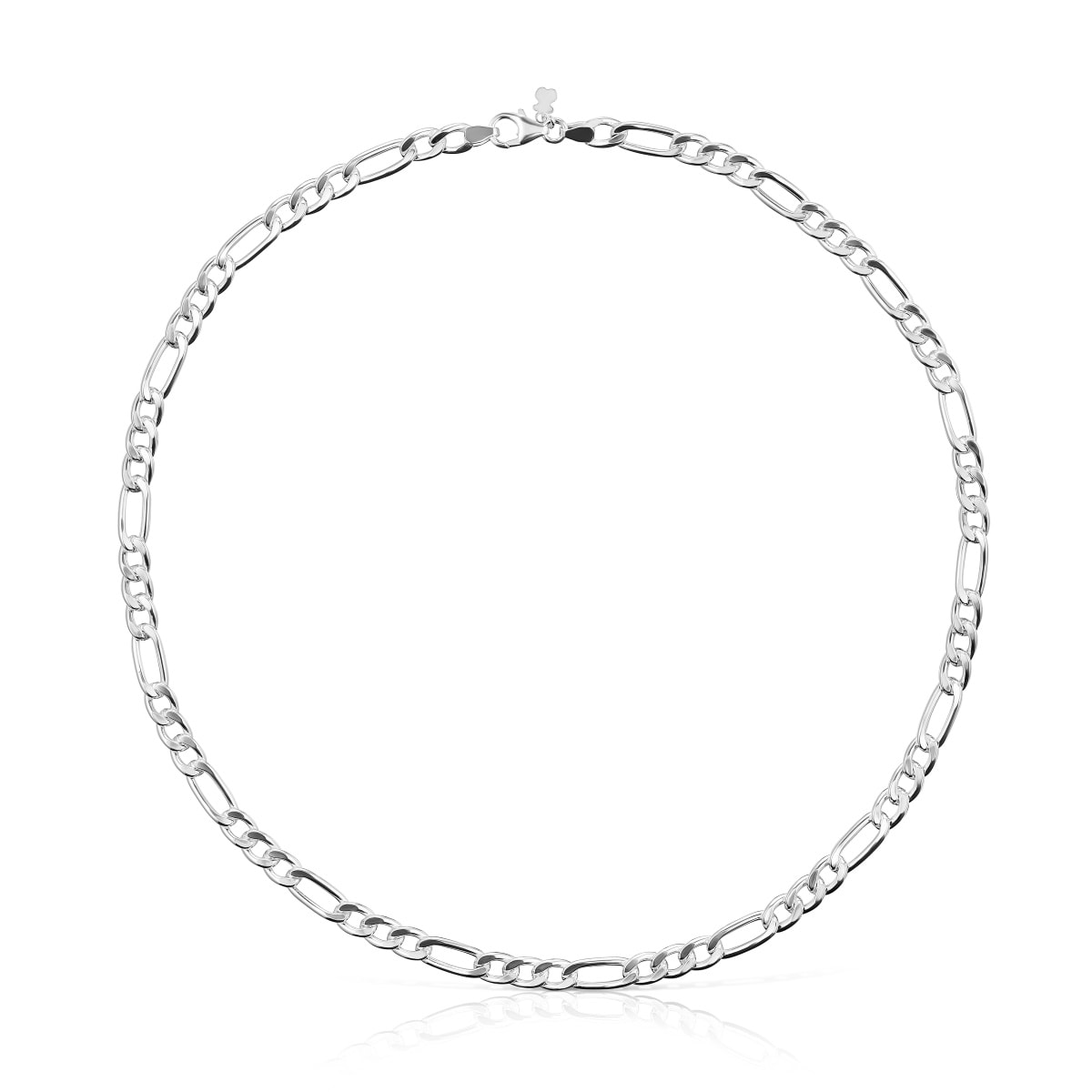 Tous - Gargantilla Mix Barbada De Plata Tous Chain - Plateado