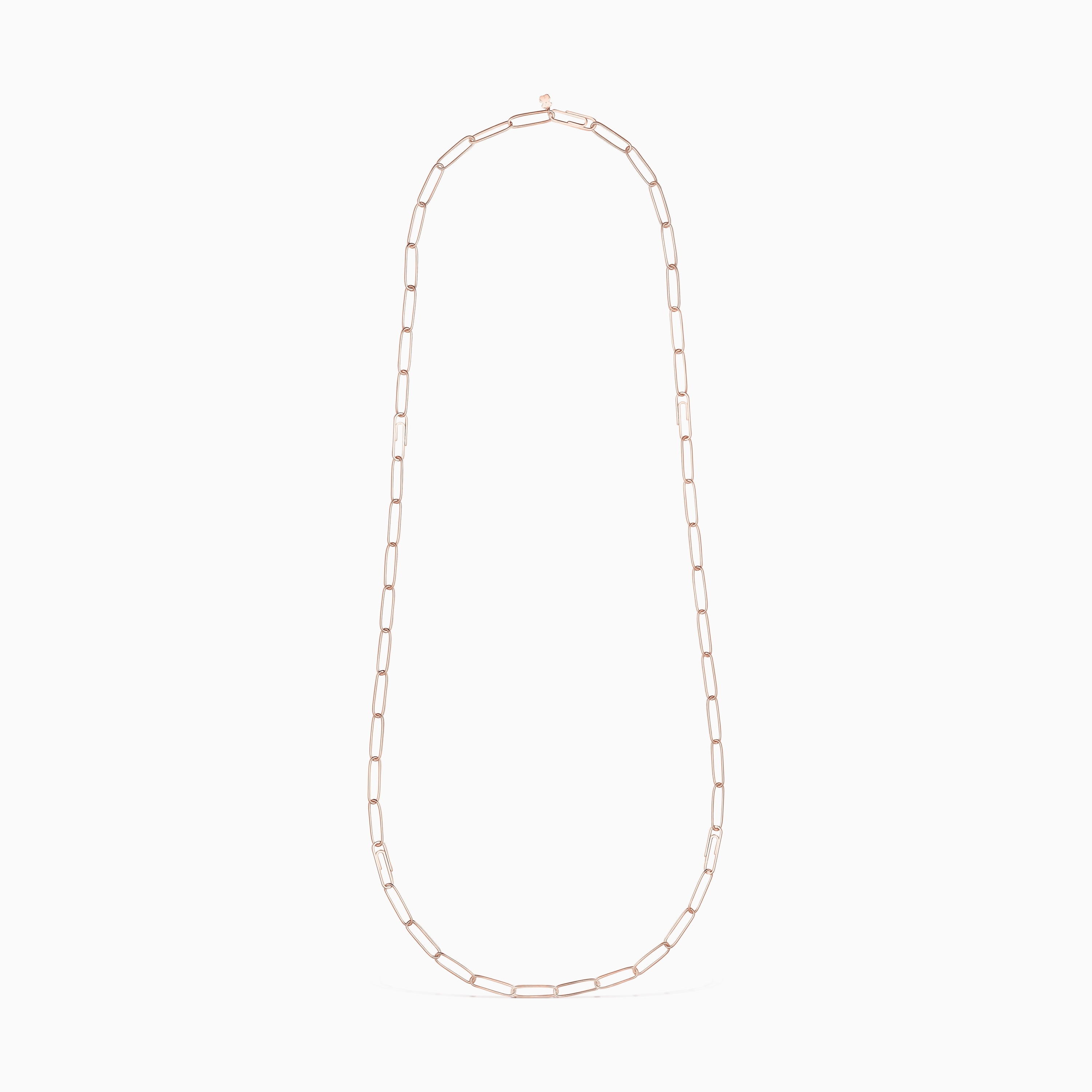 Long Rose 18K gold vermeil TOUS Chain clip Chain