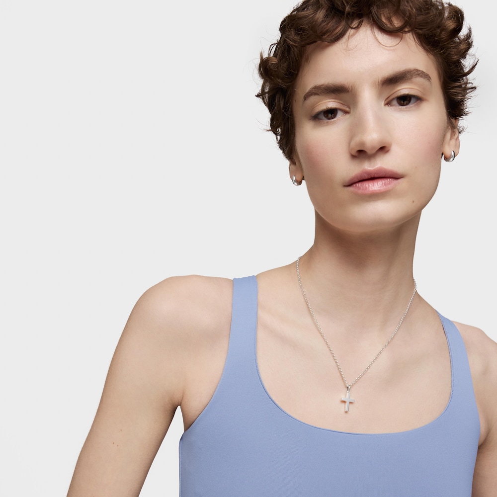 Colgante de plata TOUS Cruz