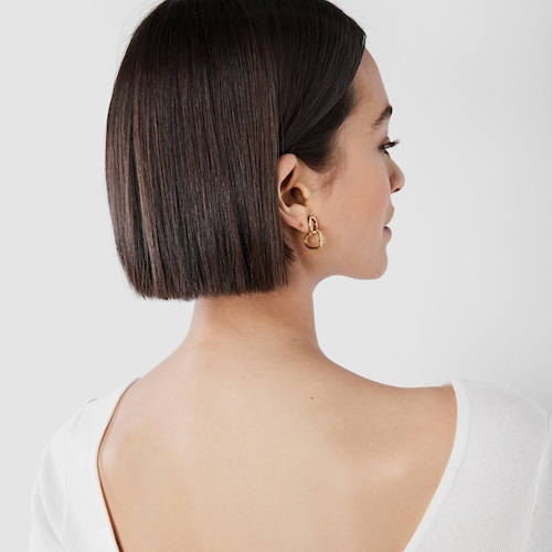 Collar Hold coraz&oacute;n de Oro