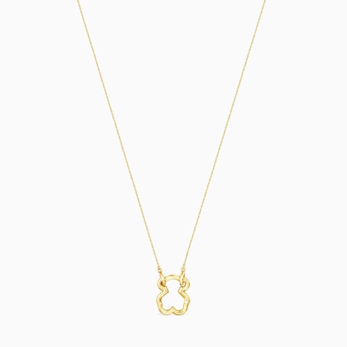 Collar oso de oro Hold