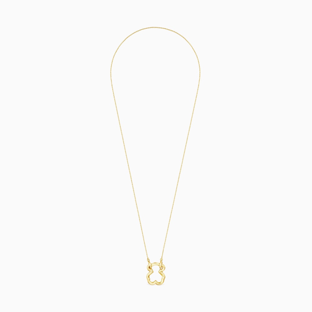 Collar oso de oro Hold