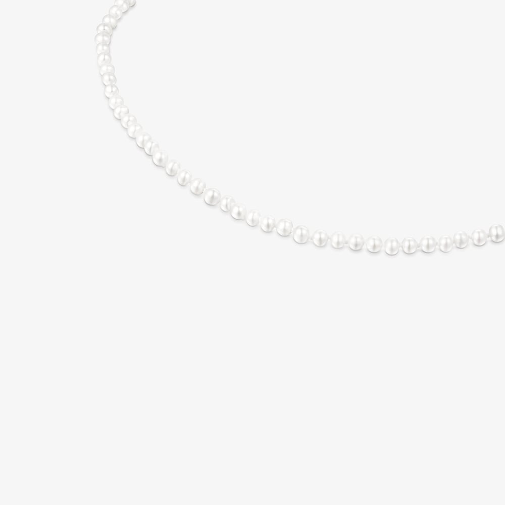 Collar oso de oro y perlas Hold