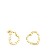 Hold Gold heart Earrings