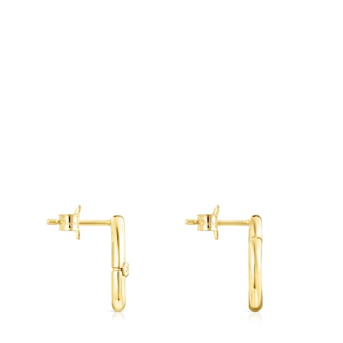 Hold Gold heart Earrings