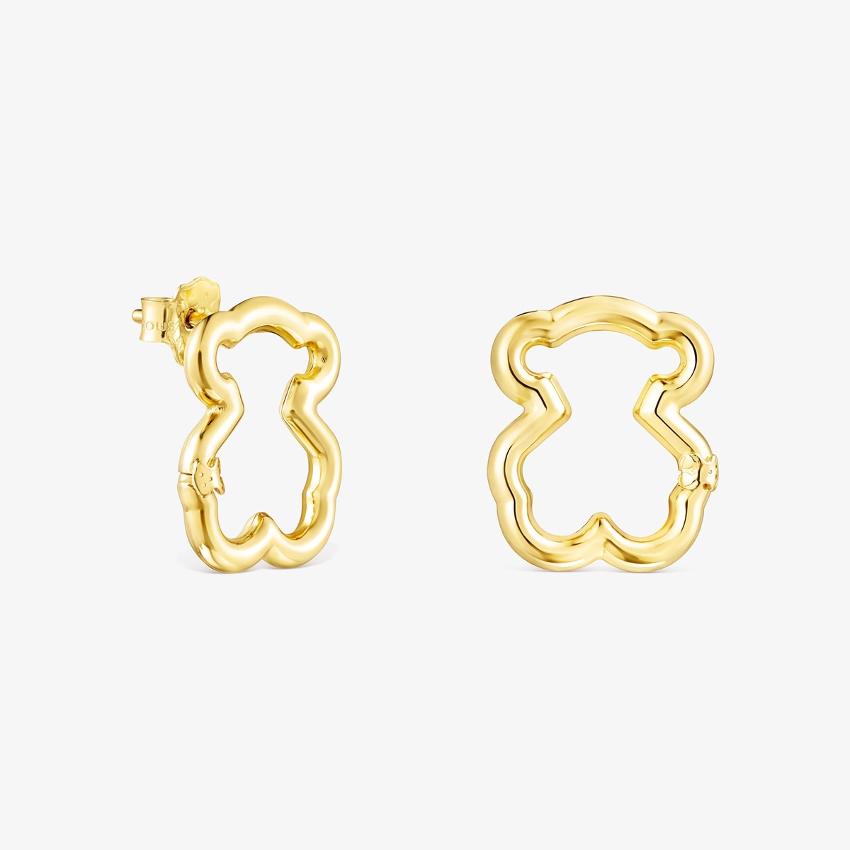 Tous - Pendientes Oso De Oro Hold - Dorado