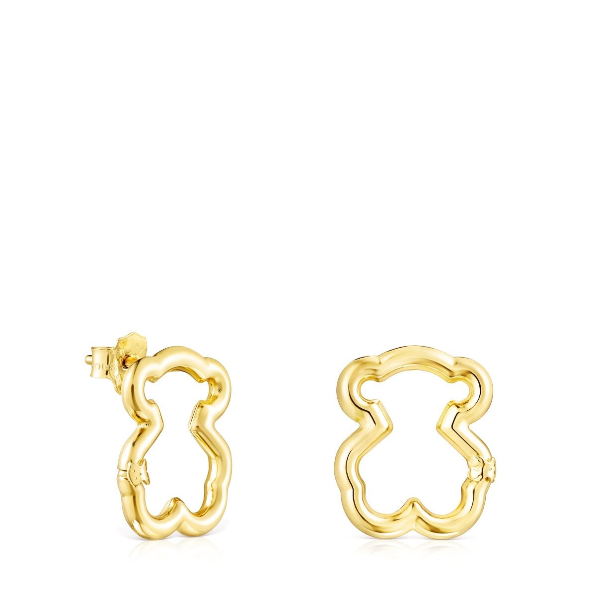 Tous - Pendientes Oso De Oro Hold - Dorado