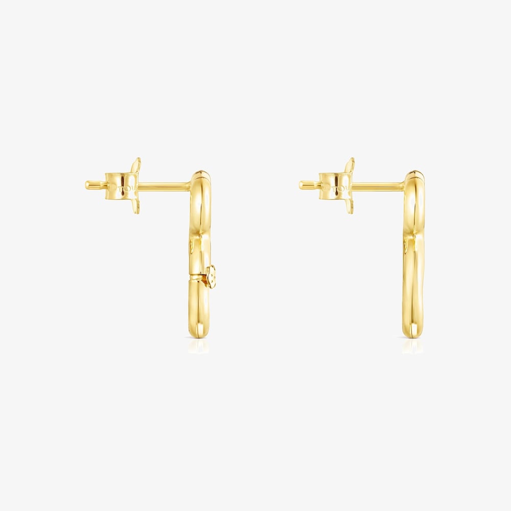 Pendientes oso de oro Hold