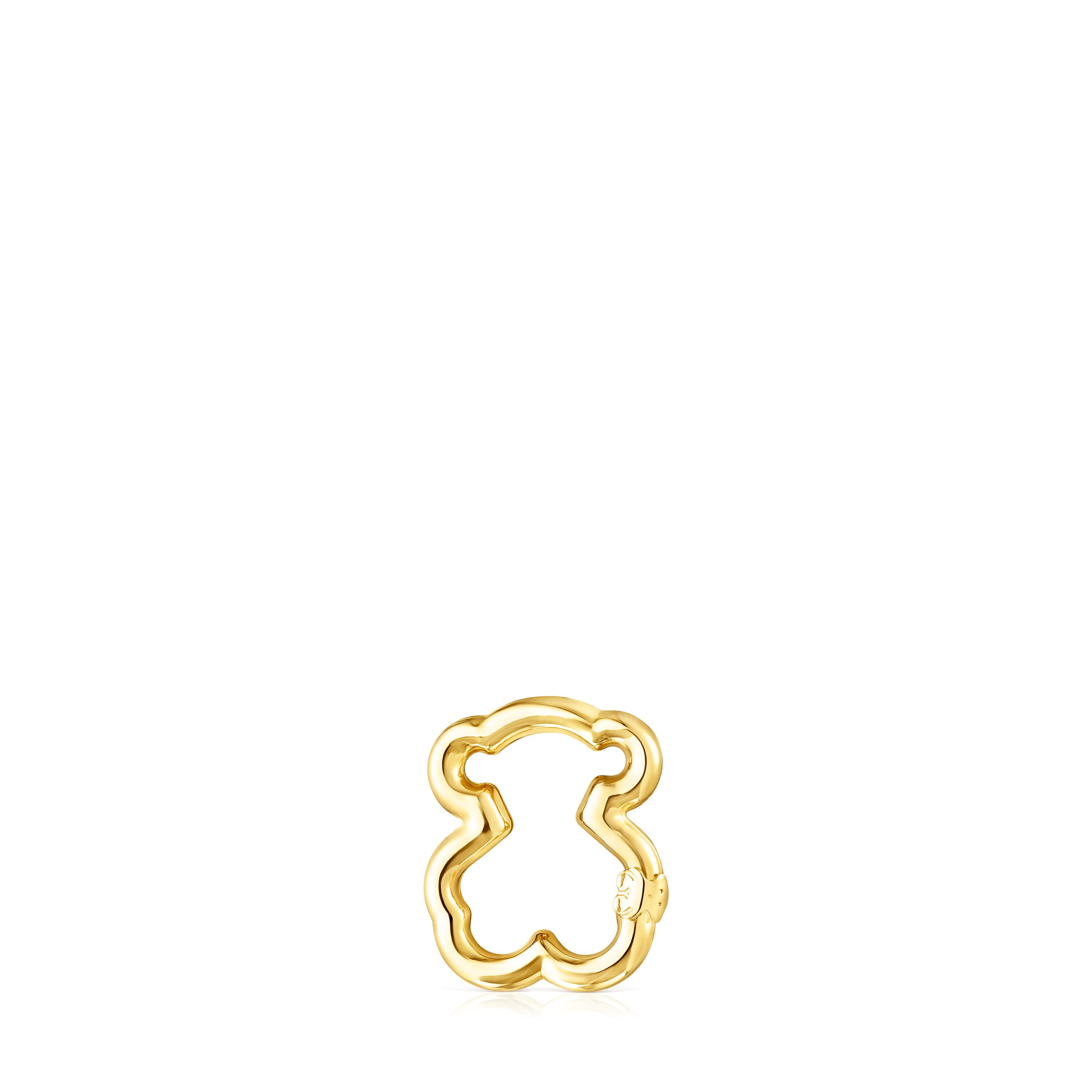 Small Gold Hold Bear Ring