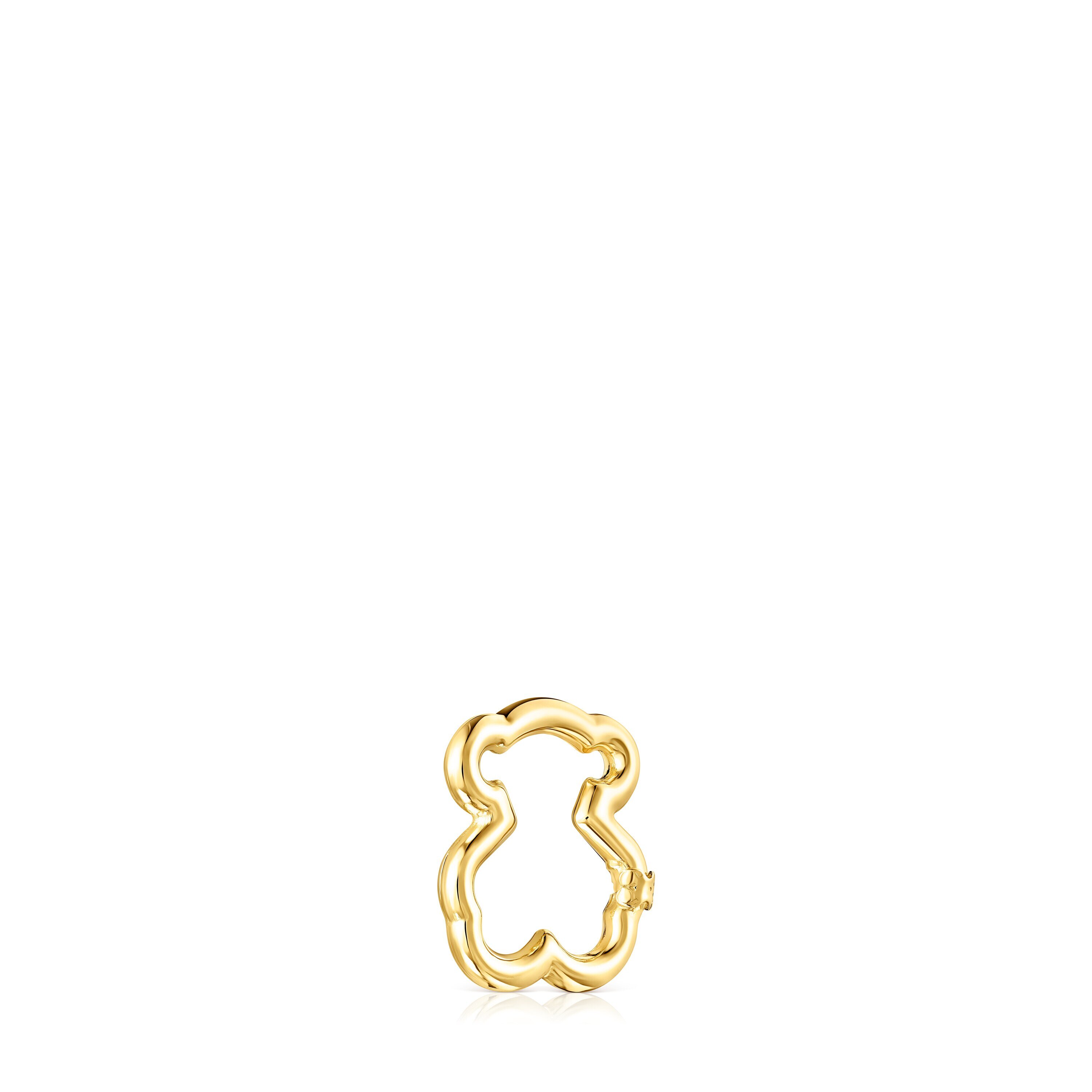 Small Gold Hold Bear Ring