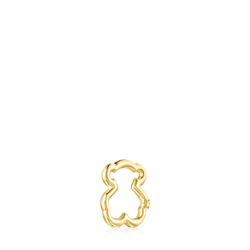 Small Gold Hold Bear Ring
