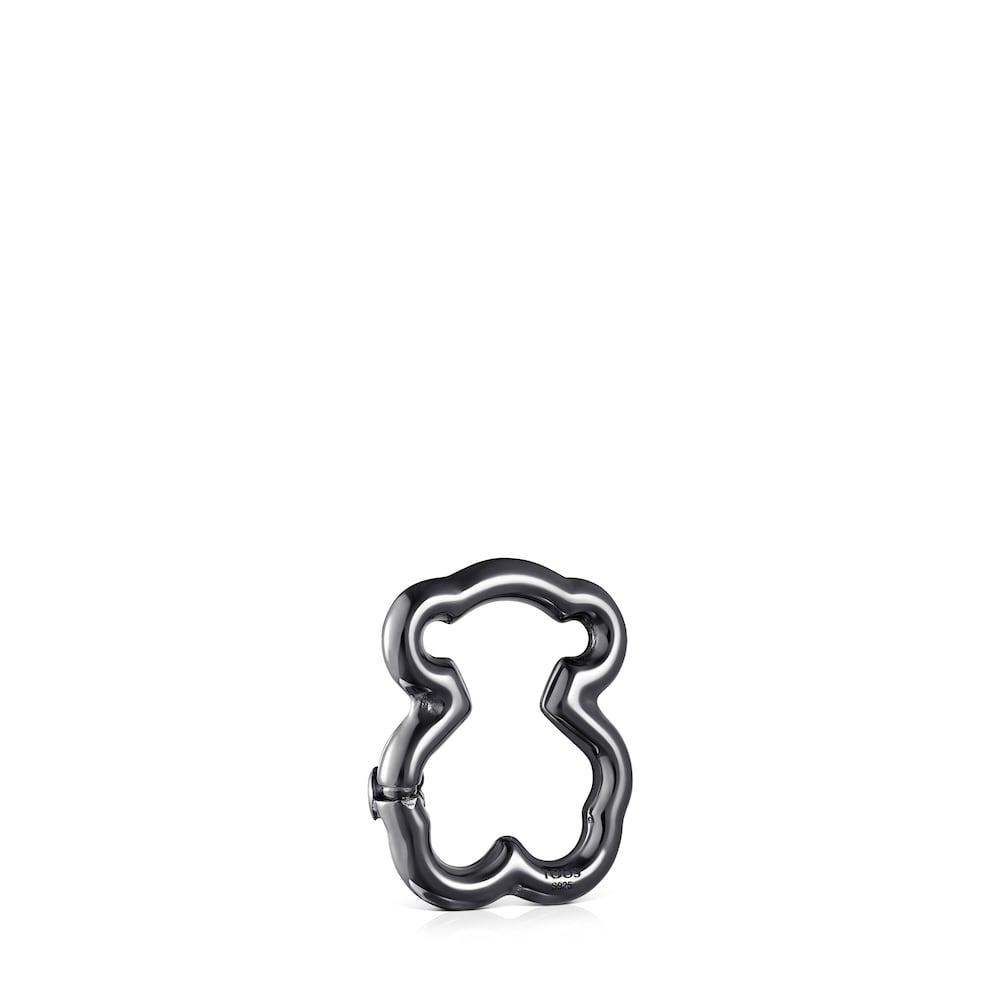 Hold Dark Silver Bear Ring