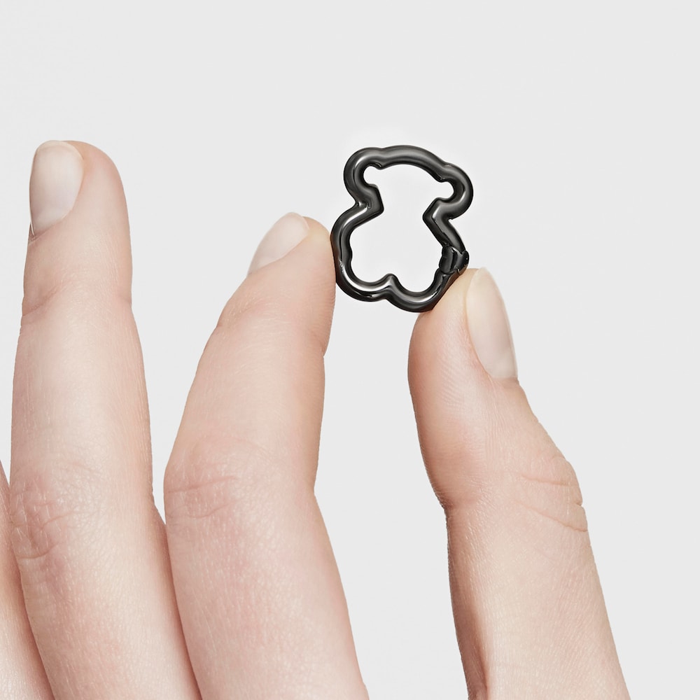 Hold Dark Silver Bear Ring