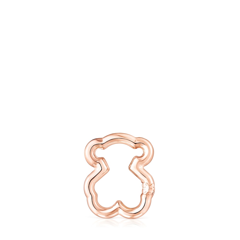 Hold Rose Vermeil Bear Ring