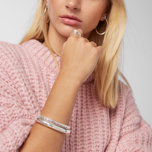 Stř&iacute;brn&yacute; n&aacute;ramek TOUS Warm