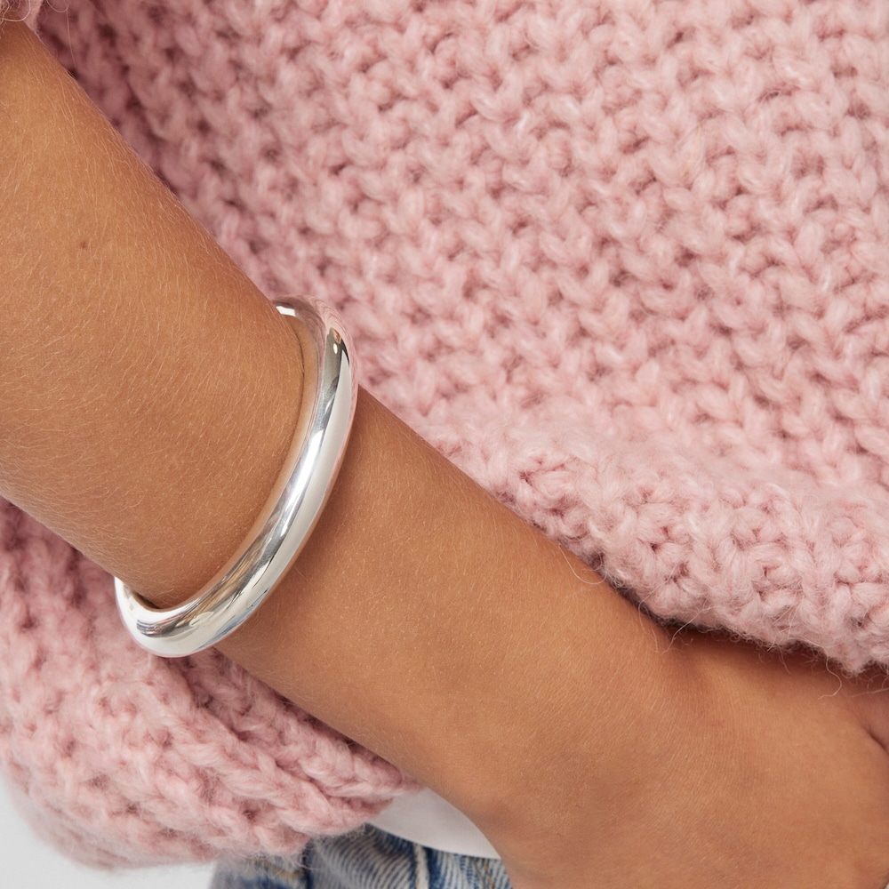 Pulsera Warm de plata