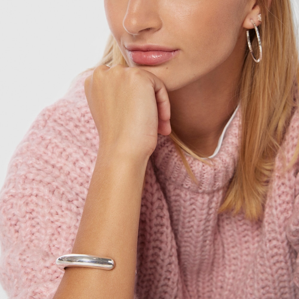 Pulsera Warm de plata