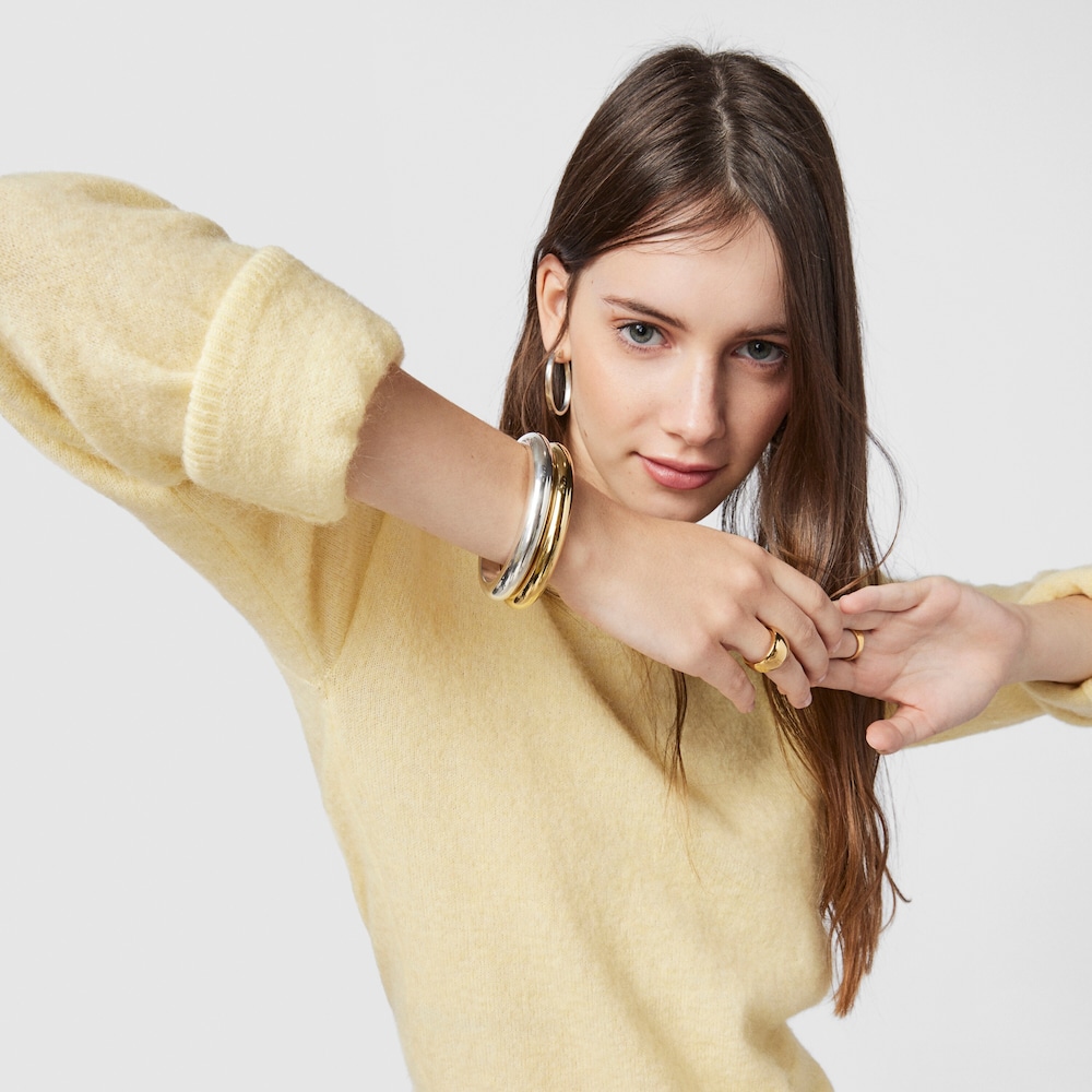 Rose 18K gold vermeil Warm Bracelet