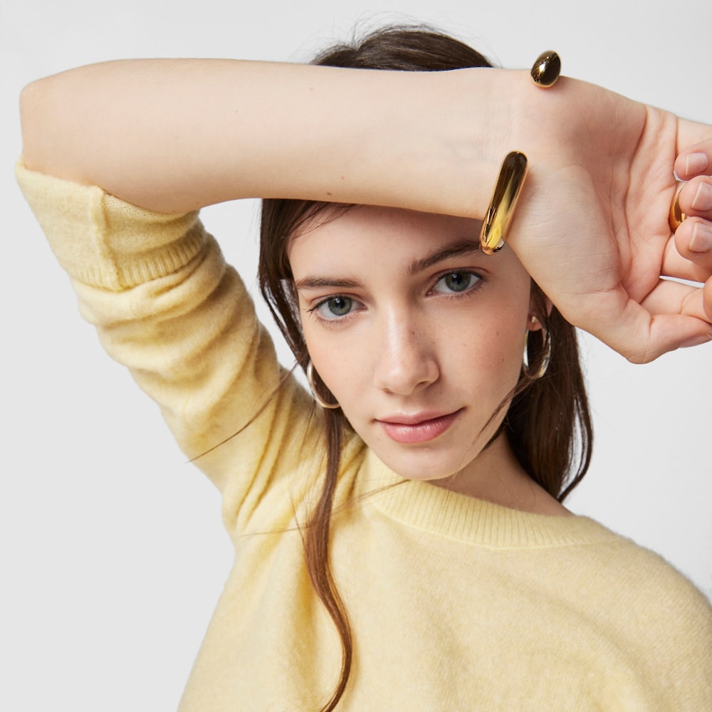 Rose 18K gold vermeil Warm Bracelet