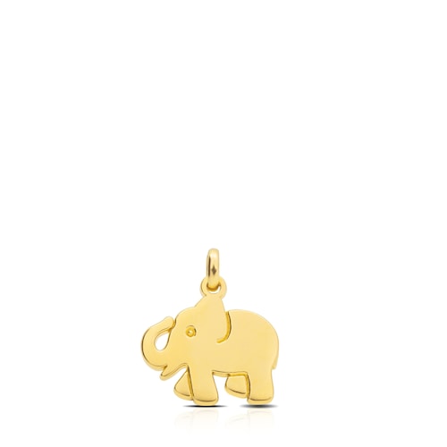 18K gold vermeil Idol Luck Pendant