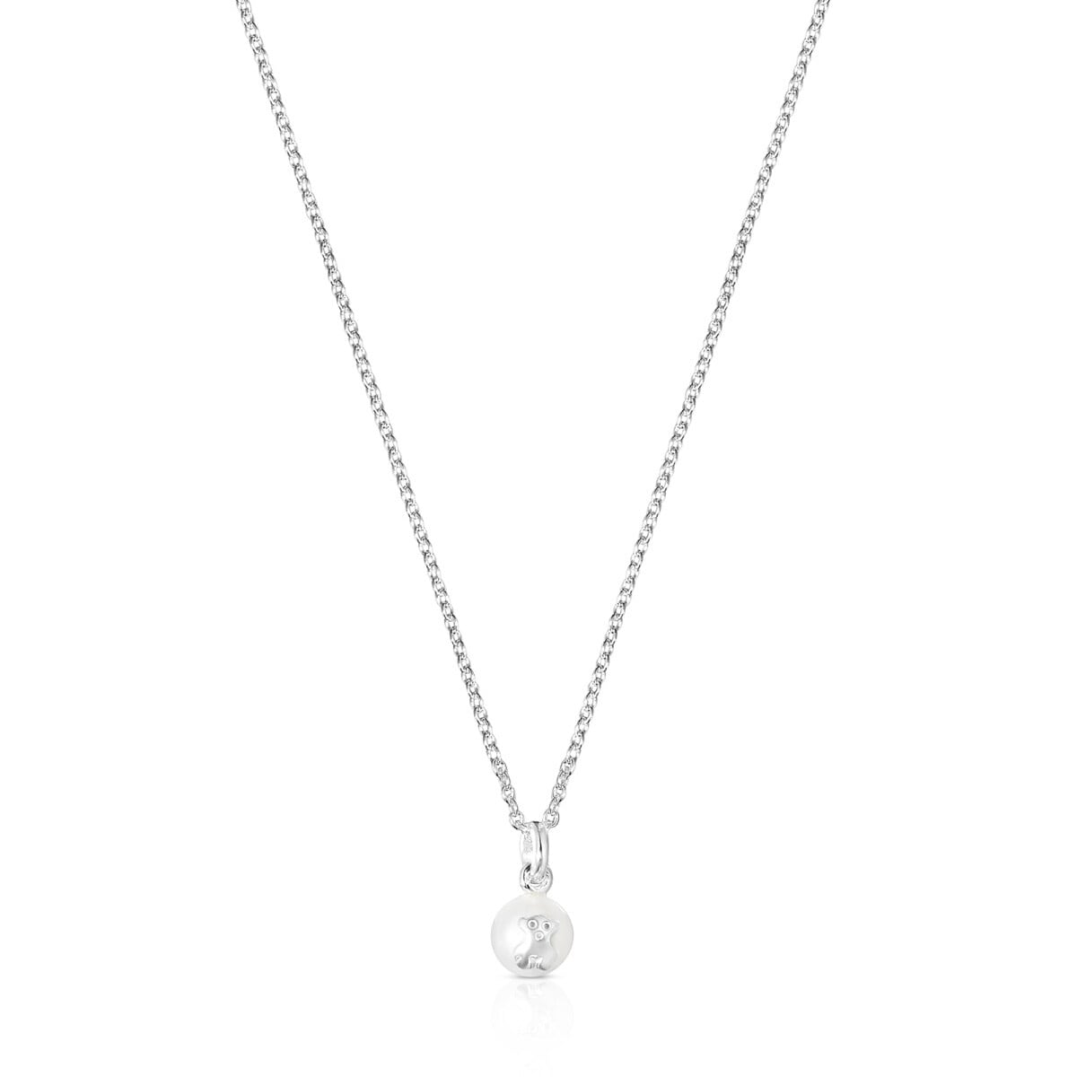 Tous - Collar De Plata Y Perla Icon Pearl - Plateado