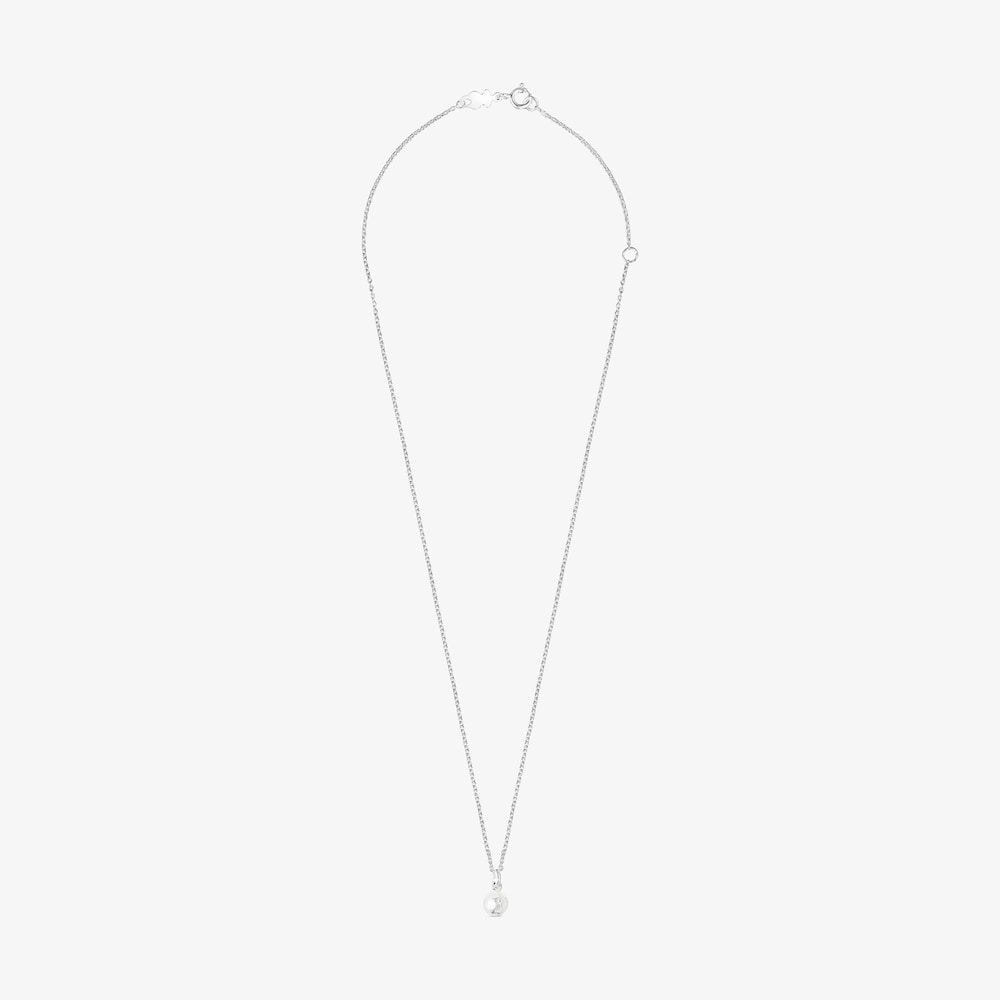 Collar Icon Pearl de plata y perla