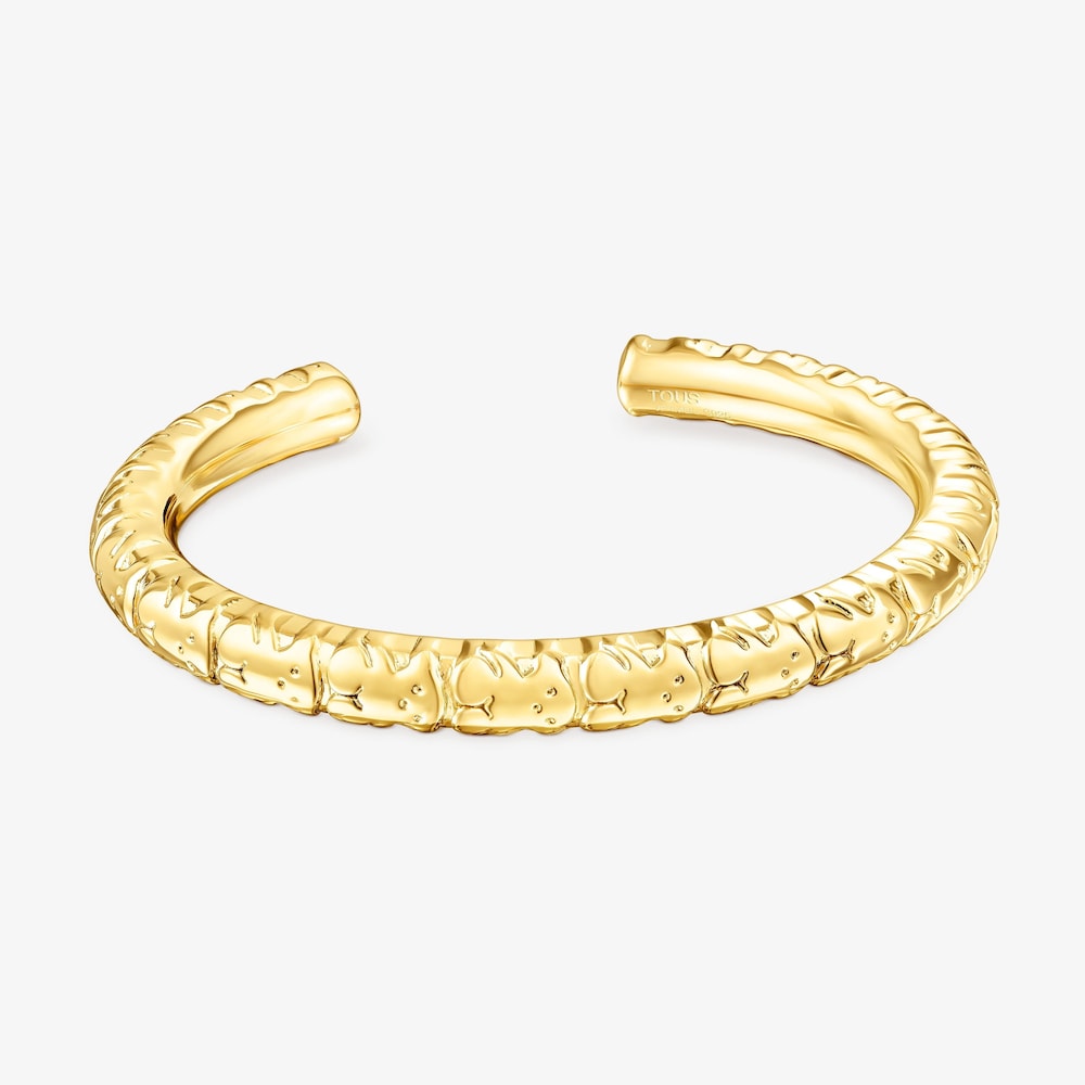 18K gold vermeil Straight XL Bracelet