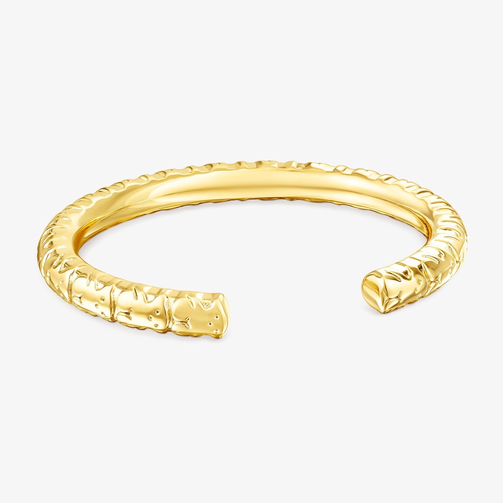18K gold vermeil Straight XL Bracelet