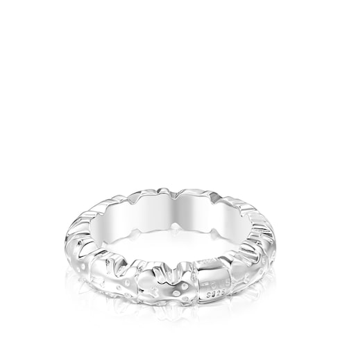 Silver Straight XL Ring