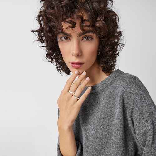 Silver Straight XL Ring