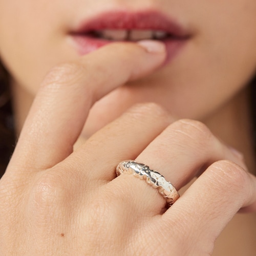 Silver Straight XL Ring