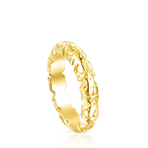 Silver Vermeil Straight XL Ring