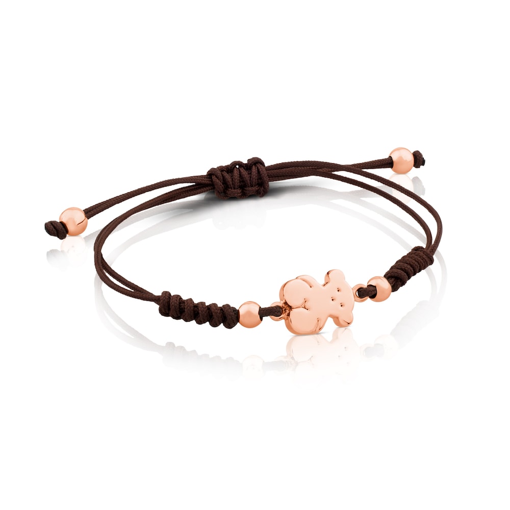 Rose Silver Vermeil Sweet Dolls bear Bracelet image number 0