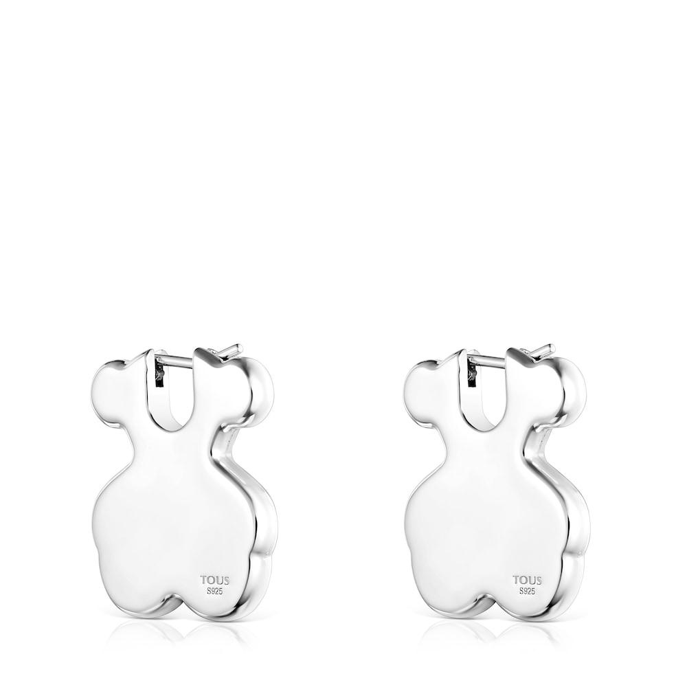 Aretes cortos Sweet Dolls oso de Plata