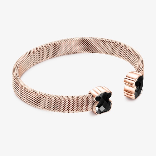 N&aacute;ramok z&nbsp;ocele IP ružovej farby s&nbsp;&oacute;nyxom Mesh Color