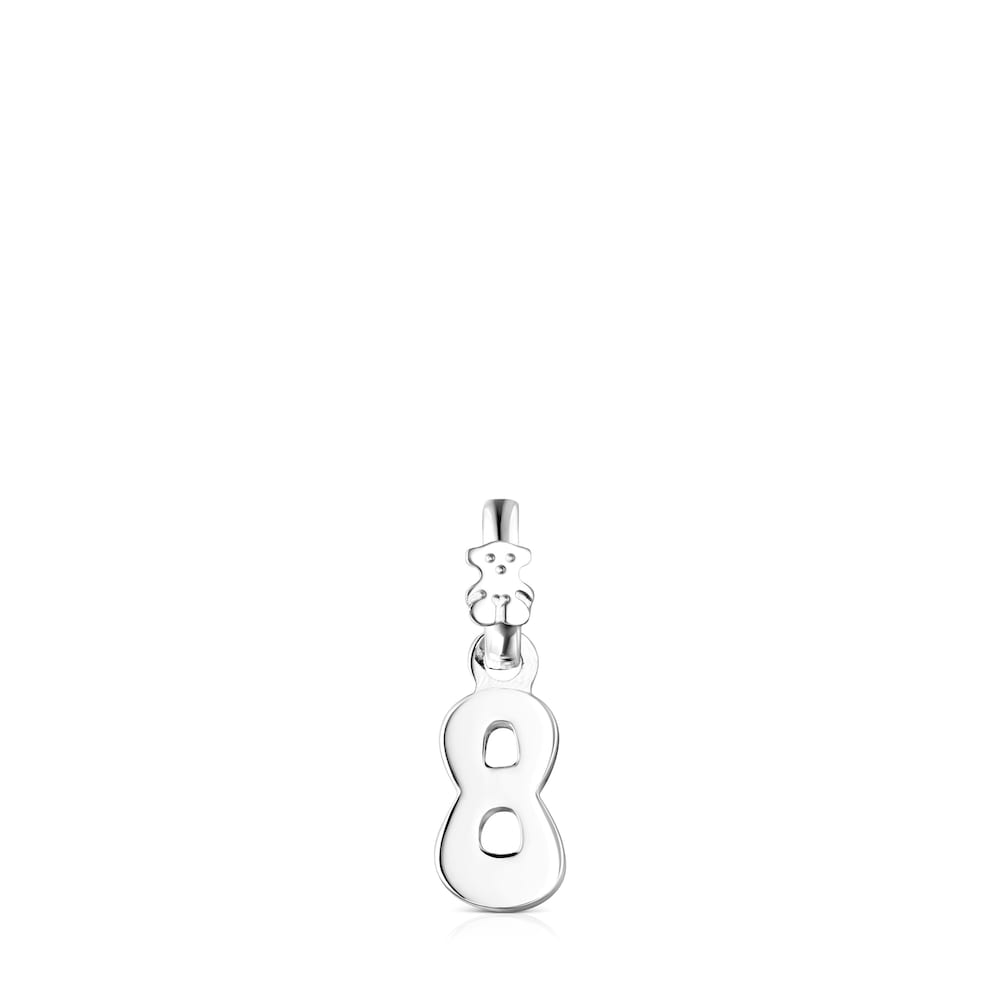 Pendentif Numbers chiffre&nbsp;8 en Argent