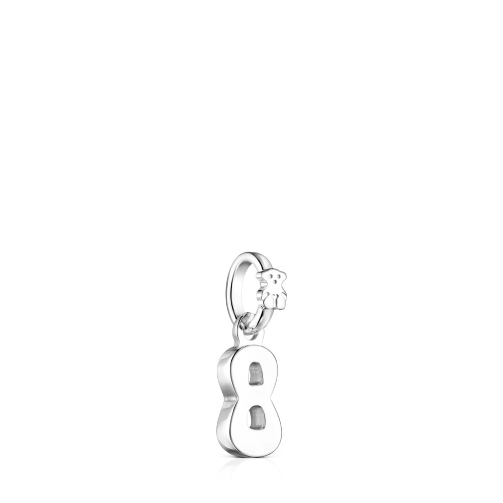 Pendentif Numbers chiffre&nbsp;8 en Argent