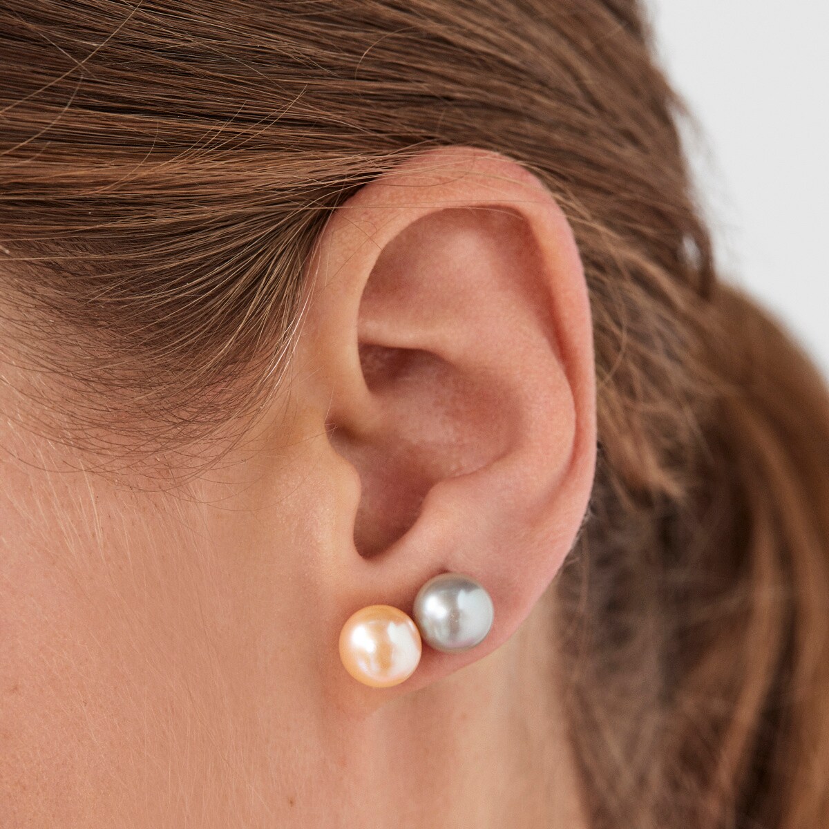 Pack de pendientes de plata TOUS Pearls image number 3