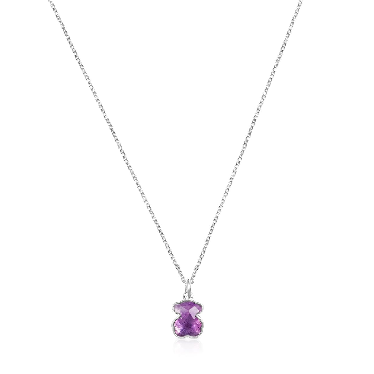 Tous - Collar De Plata Y Amatista Icon Color - Lila